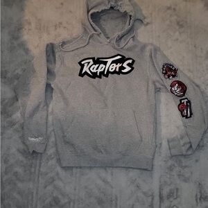 Mitchell & Ness Heather Gray Sweatshirt with Red Size Tag
